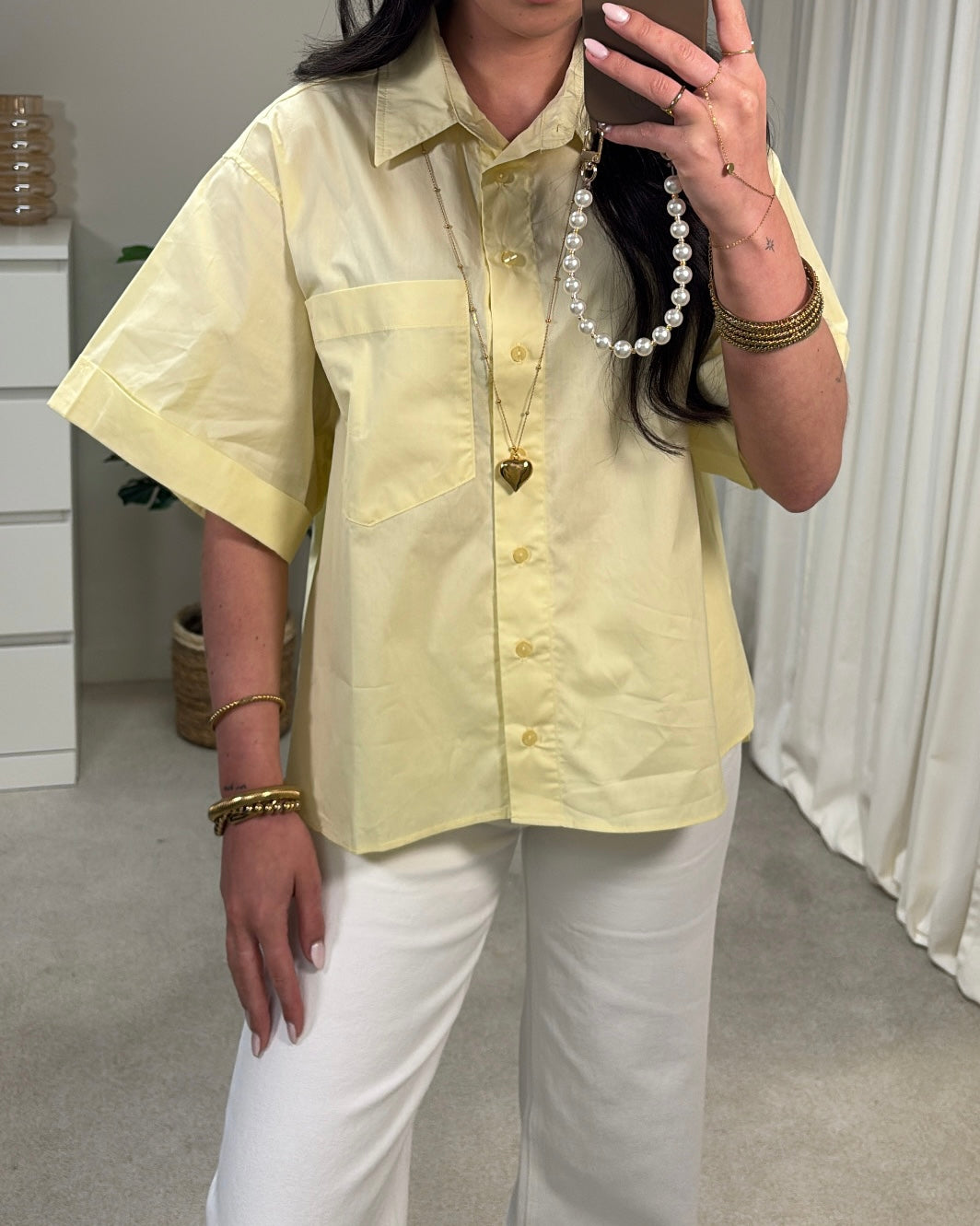 Yellow Blouse