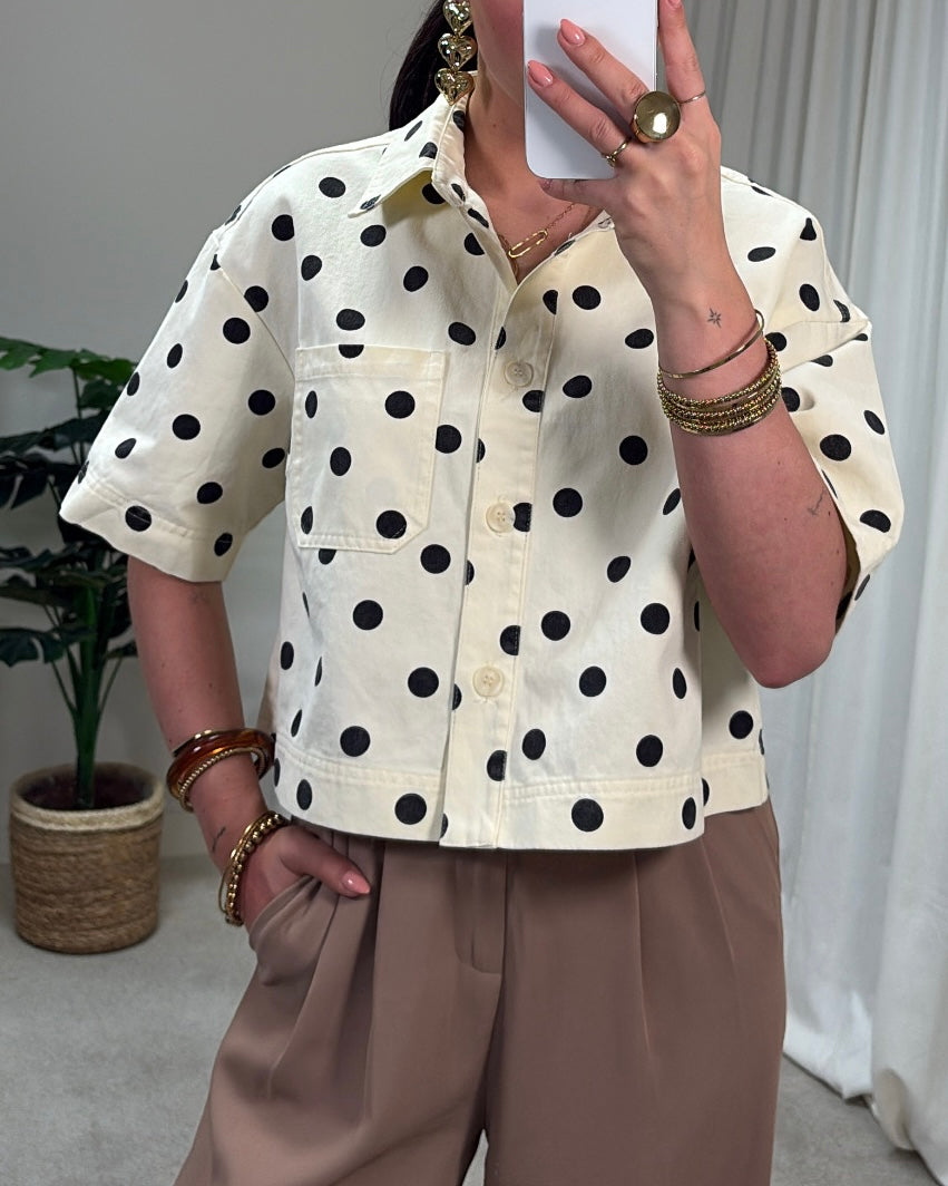 LaLunaTheLabel Peyton Blouse - Soft Yellow