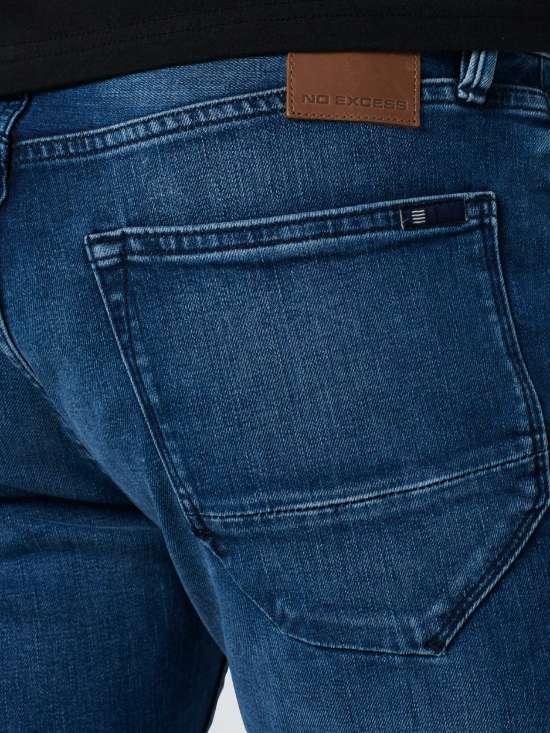 Tapered Denim Jeans