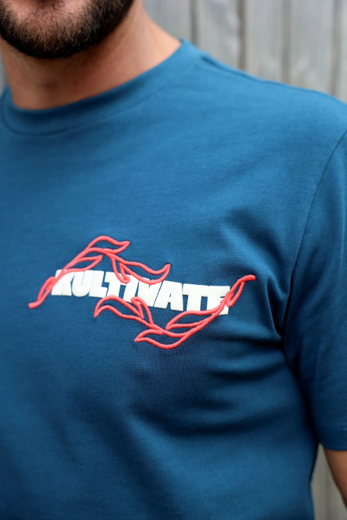Kultivate Embroidered Leaf T-Shirt