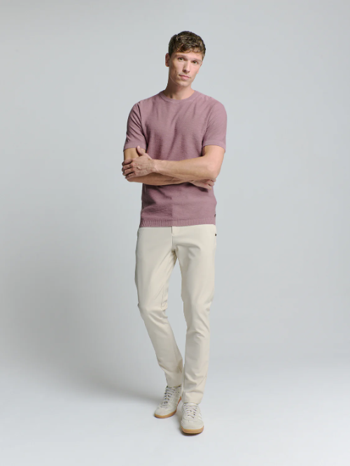 Slub Knit Crewneck T-Shirt
