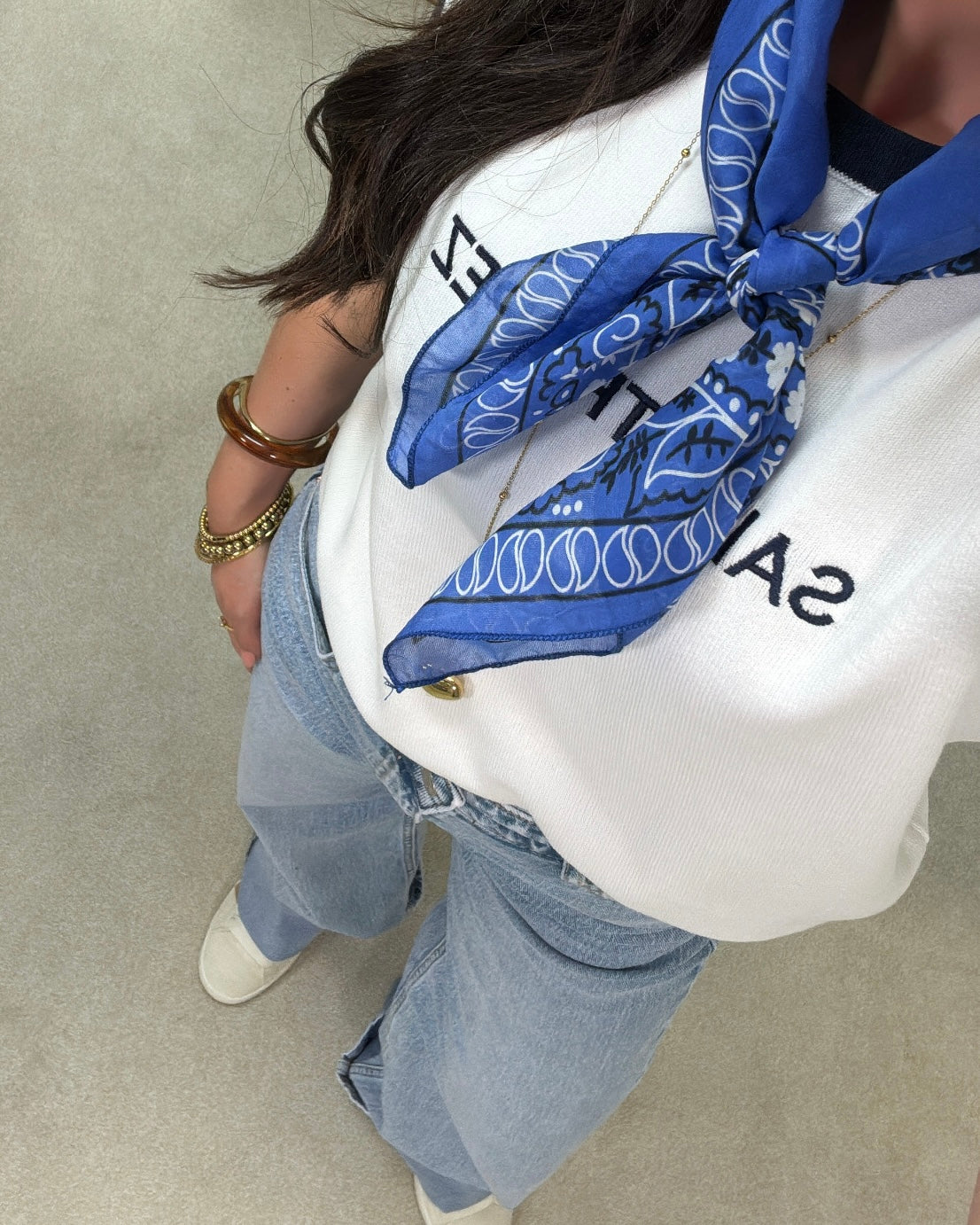 Astrid Teatro Scarf Cobalt