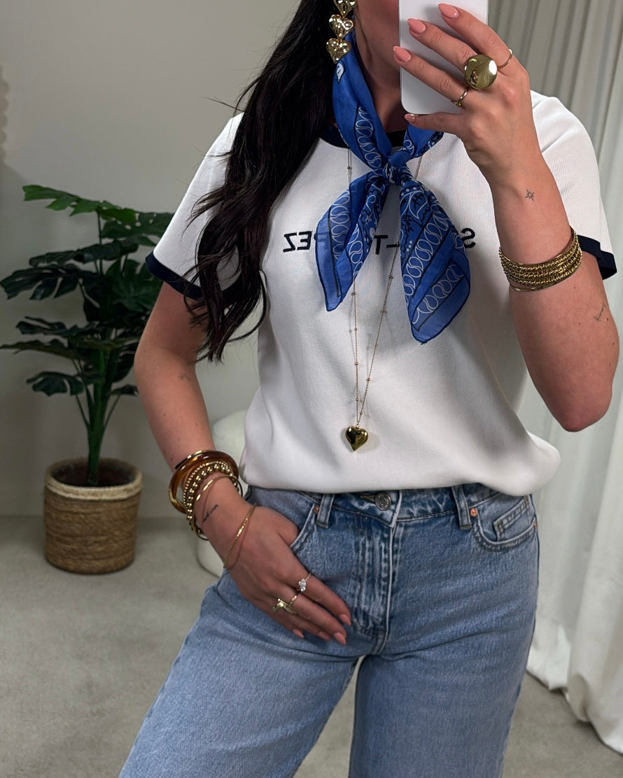 Astrid Teatro Scarf Cobalt