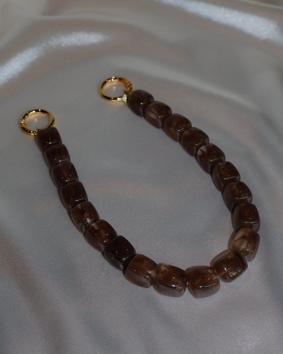 AMLiora Phone Cord Gold/Brown