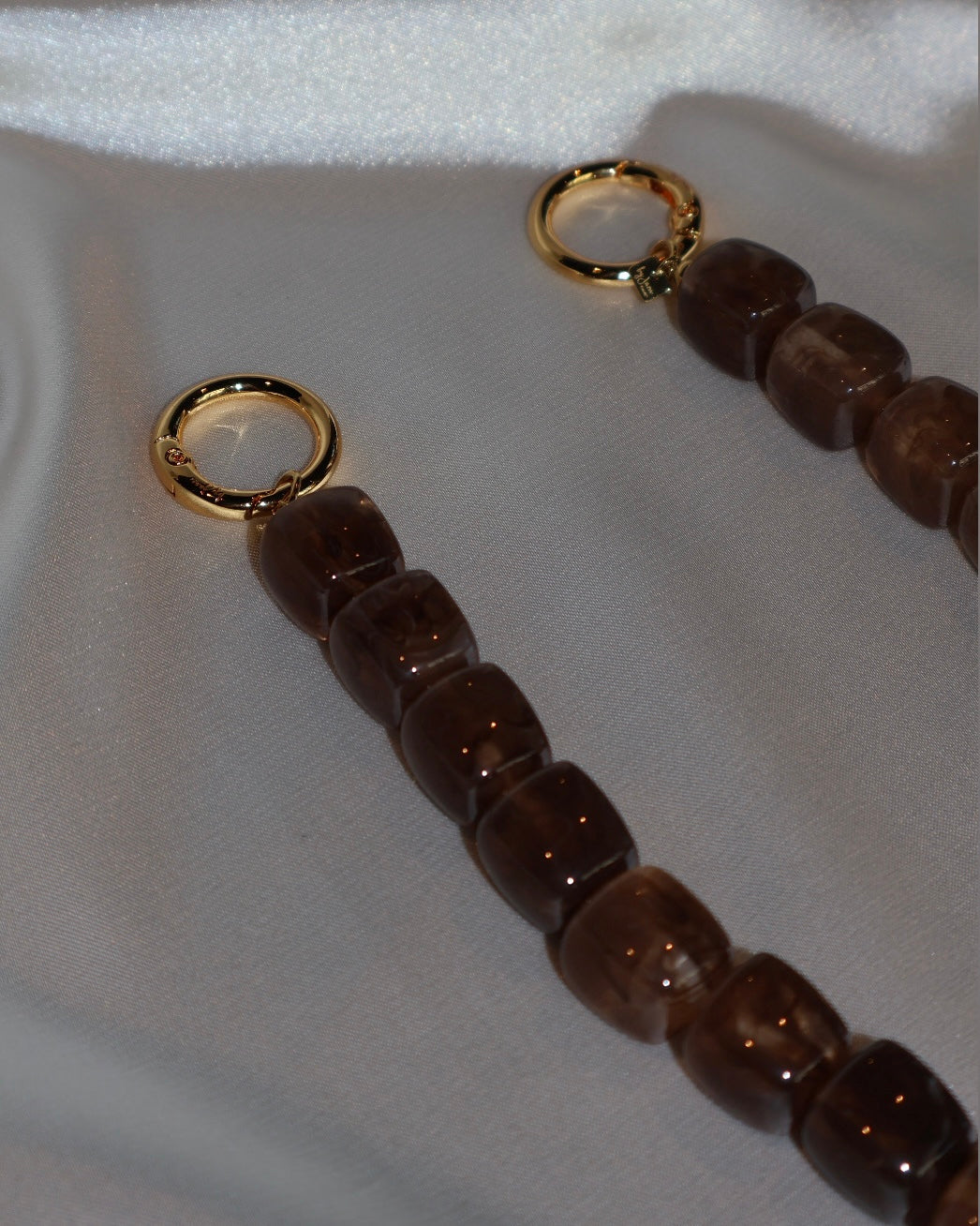AMLiora Phone Cord Gold/Brown