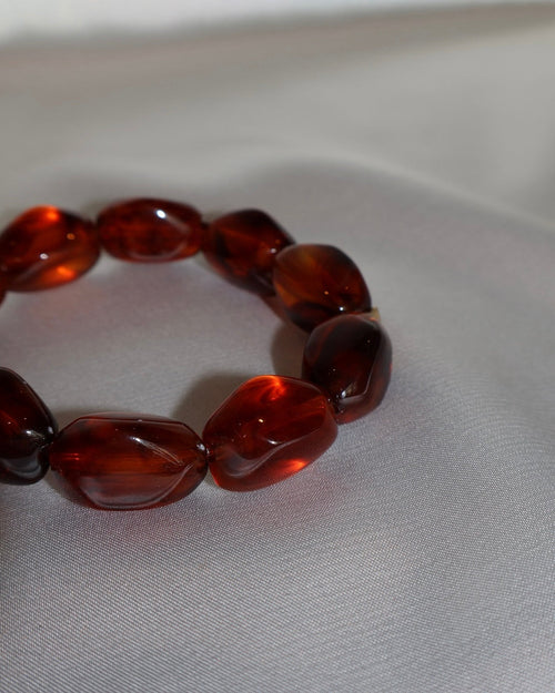 AMAre LaLuna TheLabel Armband Brown/Gold