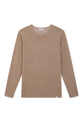 Plated Sweater Beige