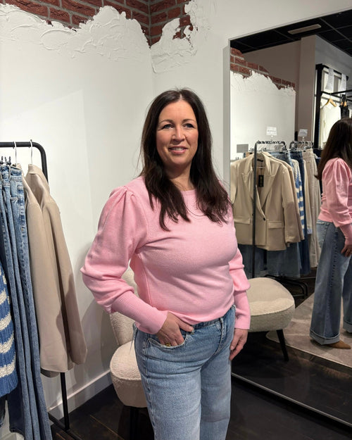 AMBrynn La Gare Sweater - Pink